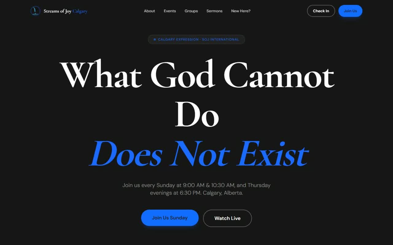 Church operations platform product screenshot