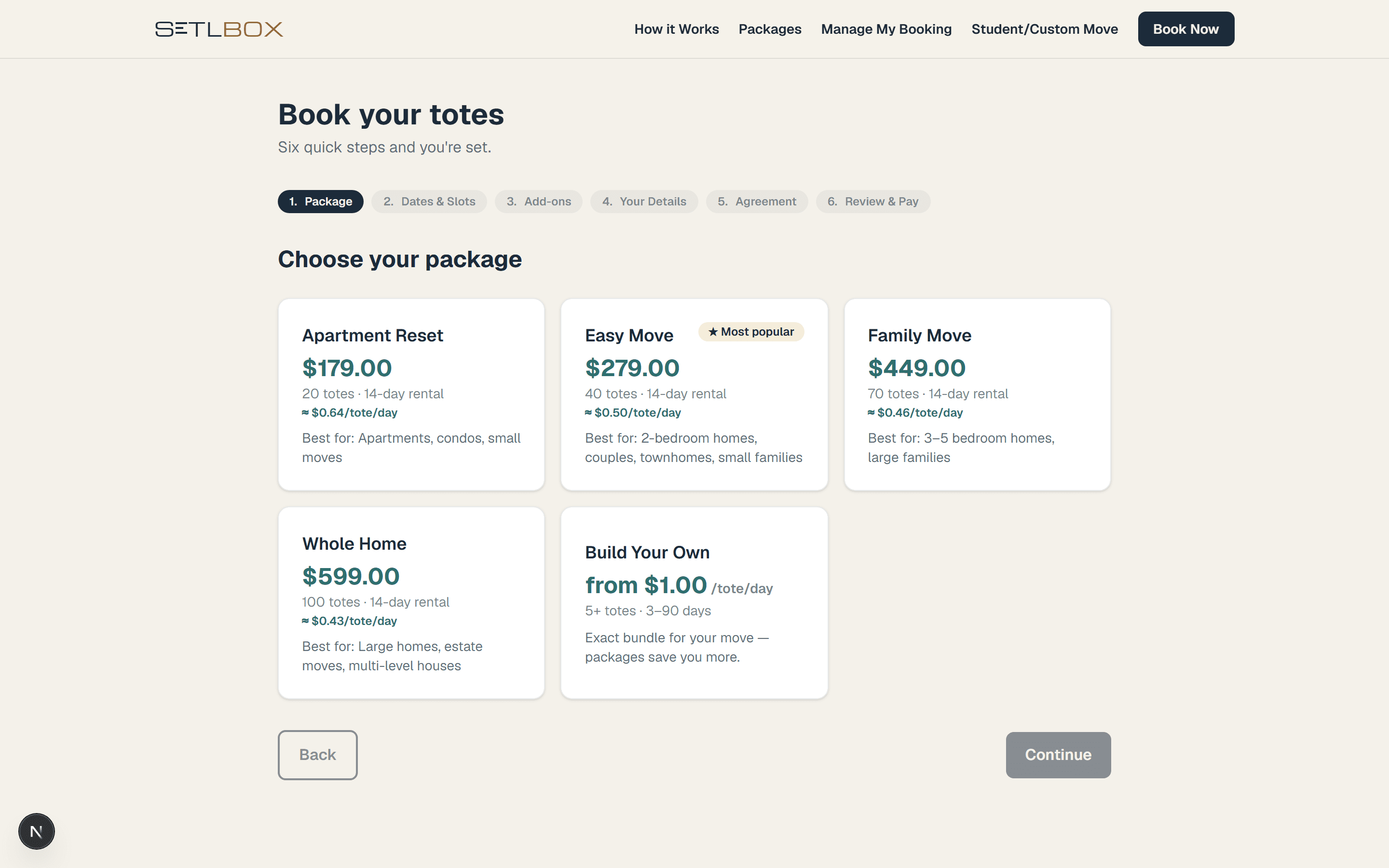 SetlBox screenshot